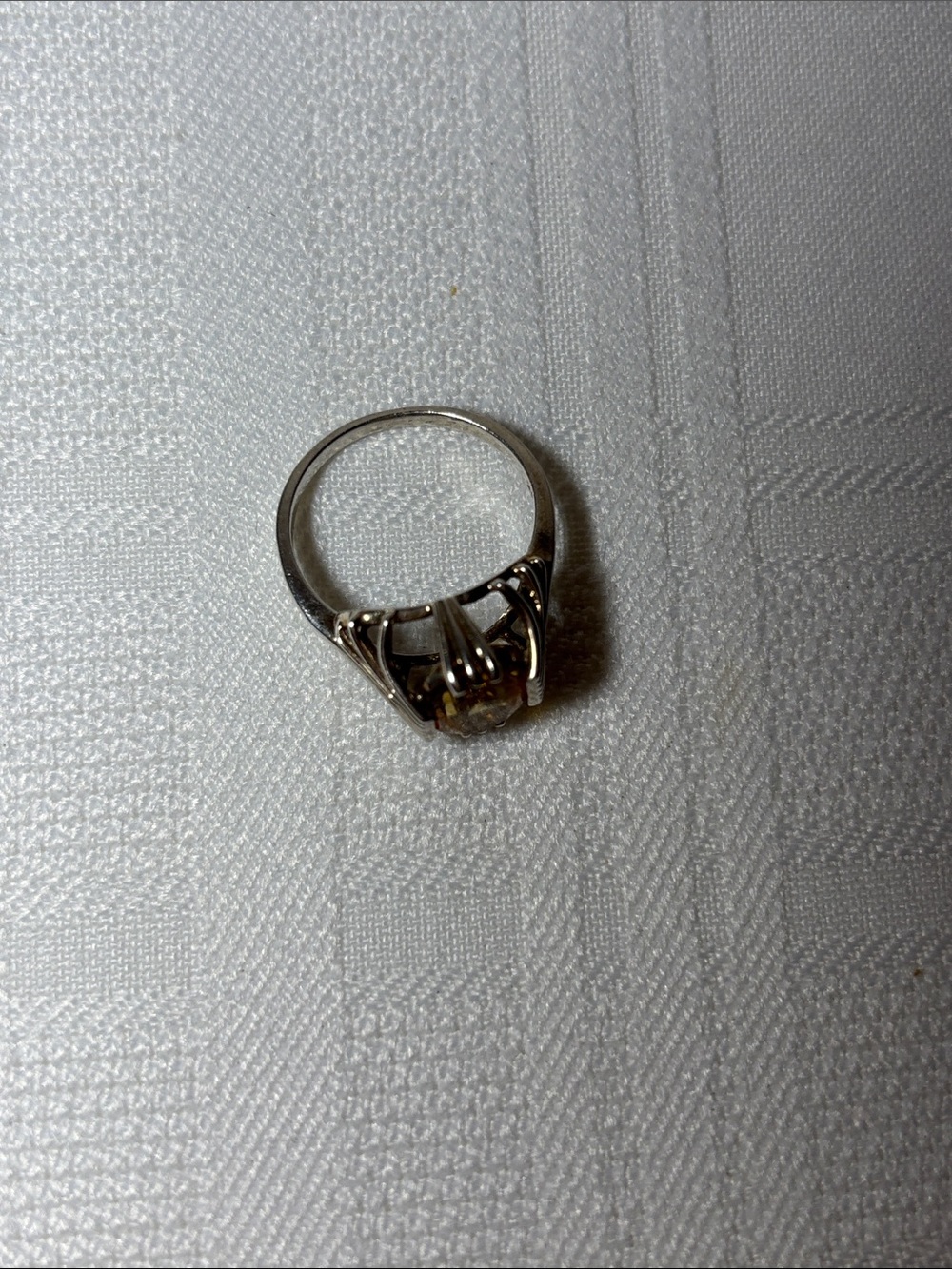 Golden Citrine Solitaire - Picture 5 of 5